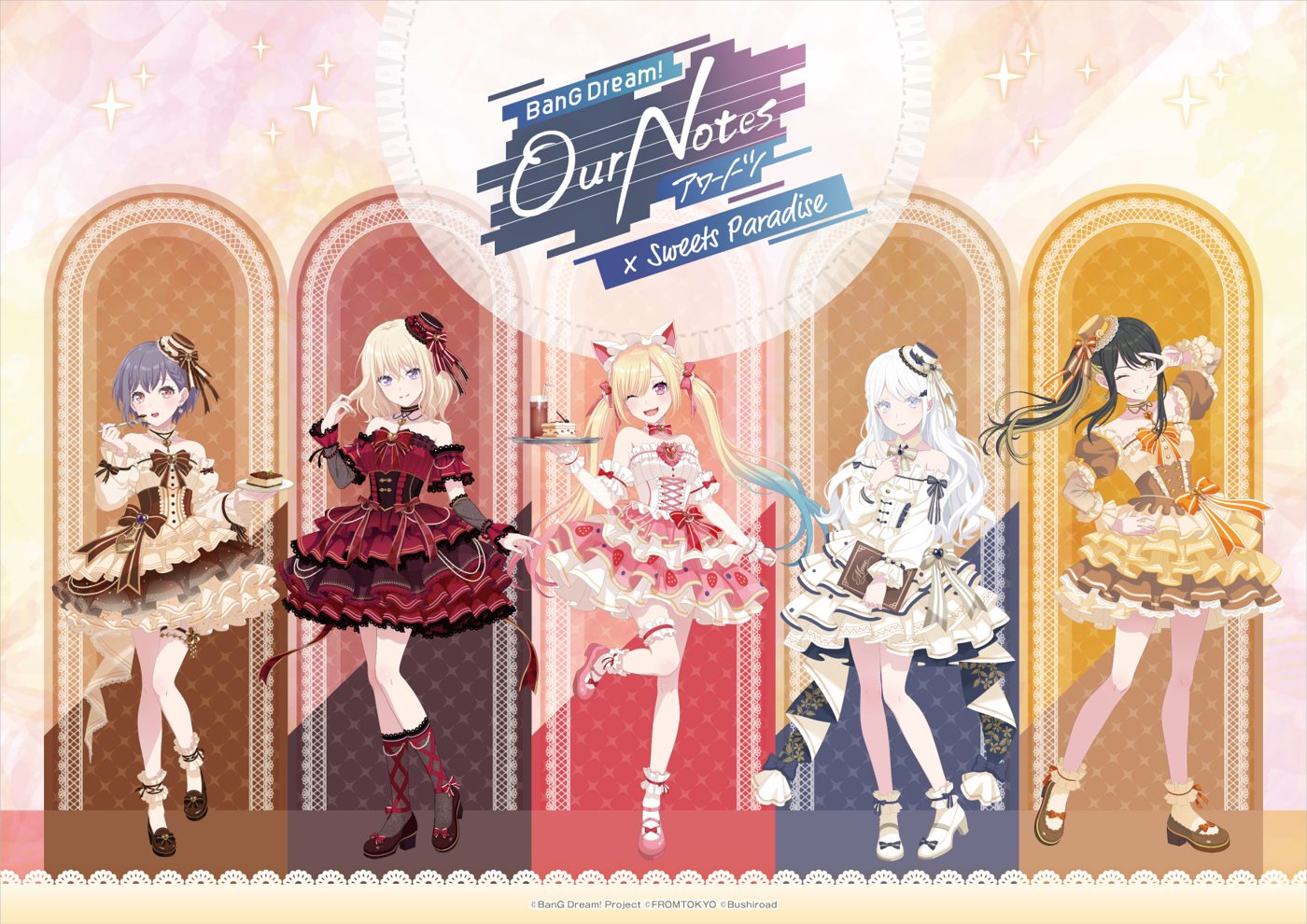 OurNotes × Sweets Paradise